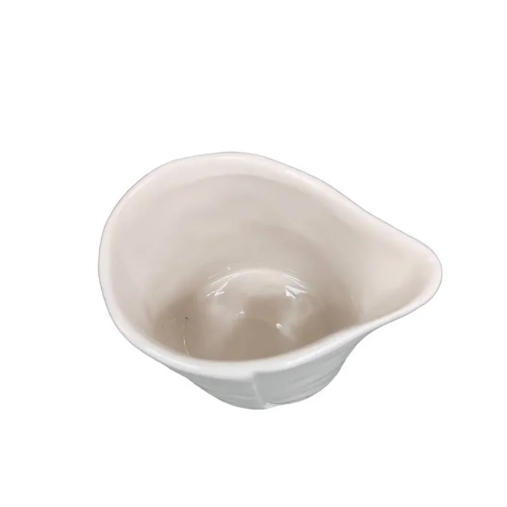 Rae Dunn White Black Pour Sweet Cream & Sugar Server Set